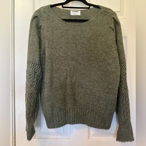 Old Navy sweater with detailed sleeves